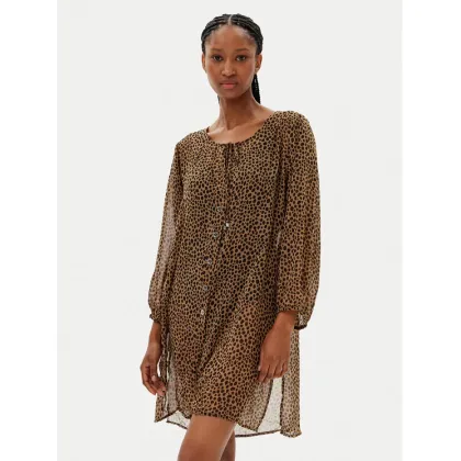 Zdjęcie MICHAEL Michael Kors Kimono MM54791 Beżowy Regular Fit
