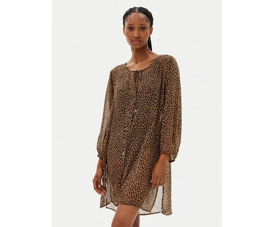 obrazek 1 MICHAEL Michael Kors Kimono MM54791 Beżowy Regular Fit