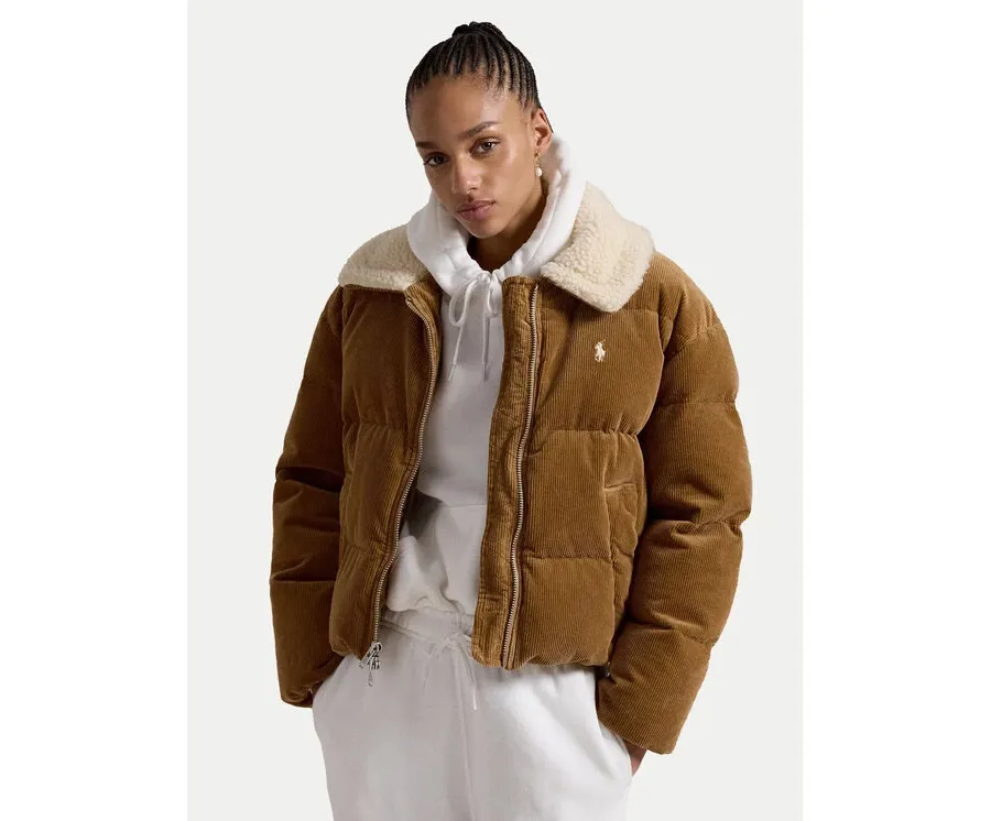 obrazek 1 Polo Ralph Lauren Kurtka puchowa 211947668001 Beżowy Relaxed Fit
