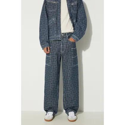 Zdjęcie Kenzo jeansy Cargo Monkey Fit Jeans Weave męskie FE65DP4086J2.DD