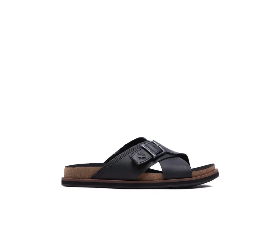 obrazek 1 Timberland Klapki Amalfi Vibes Cross Slide TB0A2B65015 Czarny
