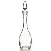 Picture A stylish crystal wine decanter from the unique Claire collection showing the beauty and simplicity of pure crystal - Vista Alegre
