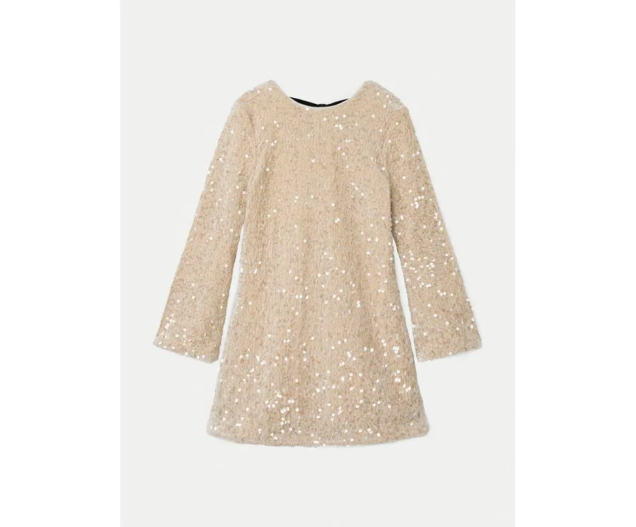 obrazek 1 NAME IT Sukienka elegancka 13238600 Beżowy Regular Fit