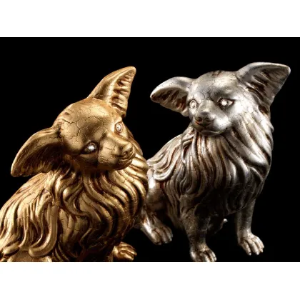 Picture Wonderful ceramic dogs