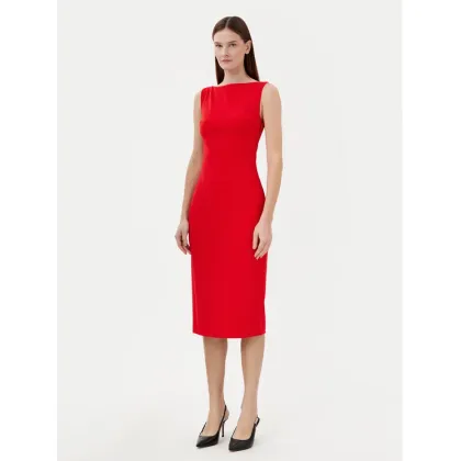 Zdjęcie Calvin Klein Sukienka koktajlowa K20K208140 Czerwony Slim Fit