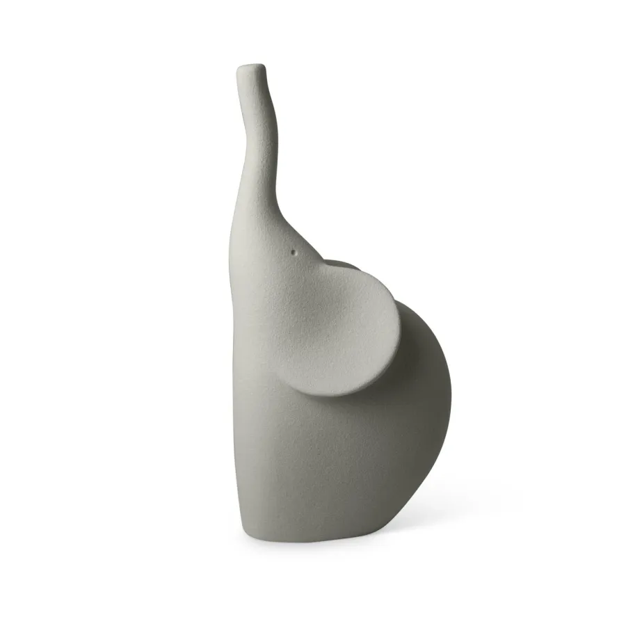 obrazek 4 Włoska ceramiczna figurka słonia - 12x9x26 cm