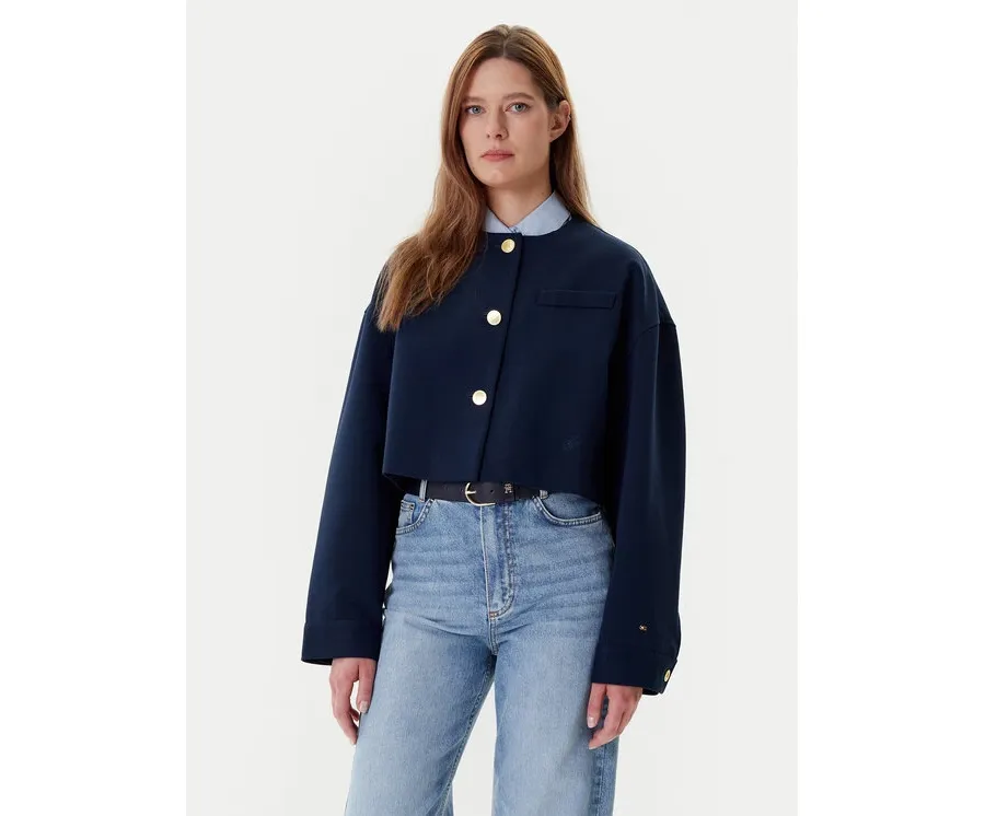 obrazek 1 Tommy Hilfiger Marynarka WW0WW46519 Granatowy Relaxed Fit