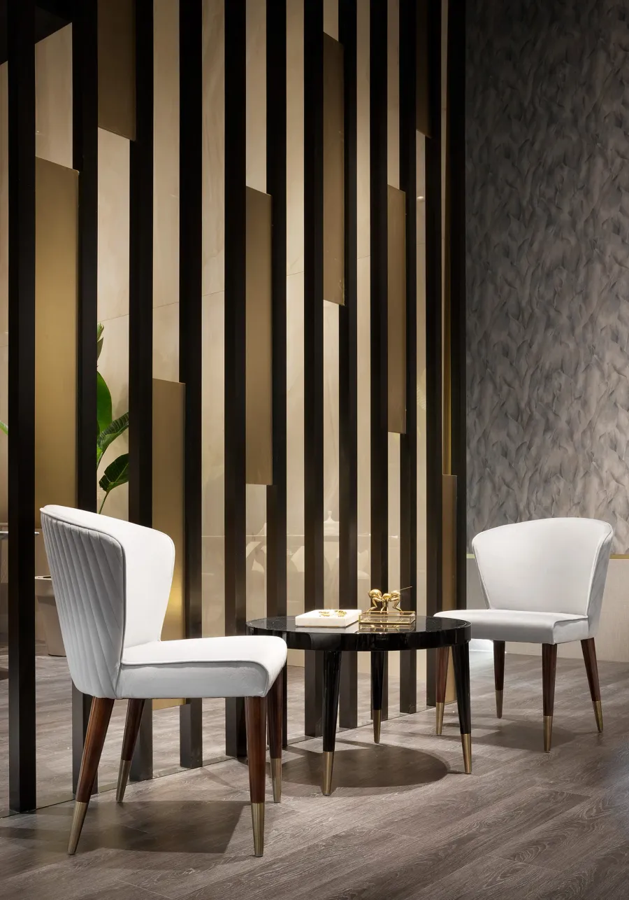 obrazek 2 Luksusowy włoski stolik serwisowy w stylu modernistycznym - do salonu