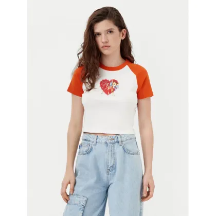 Zdjęcie HUGO T-Shirt Dorra 50533973 Pomarańczowy Regular Fit