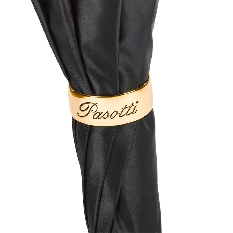 obrazek 7 Piękny stylowy czarny parasol damski – Pasotti