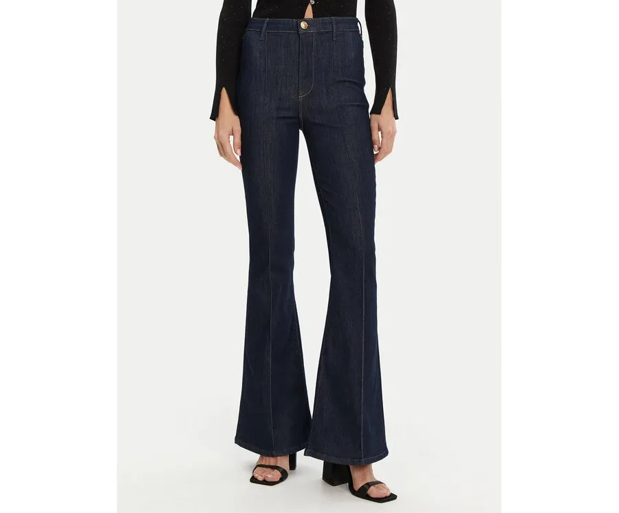 obrazek 1 Guess Jeansy W5GA1Q D5B43 Granatowy Regular Fit