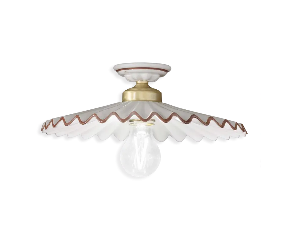 obrazek 1 Włoska lampa sufitowa-plafoniera w stylu klasycznym