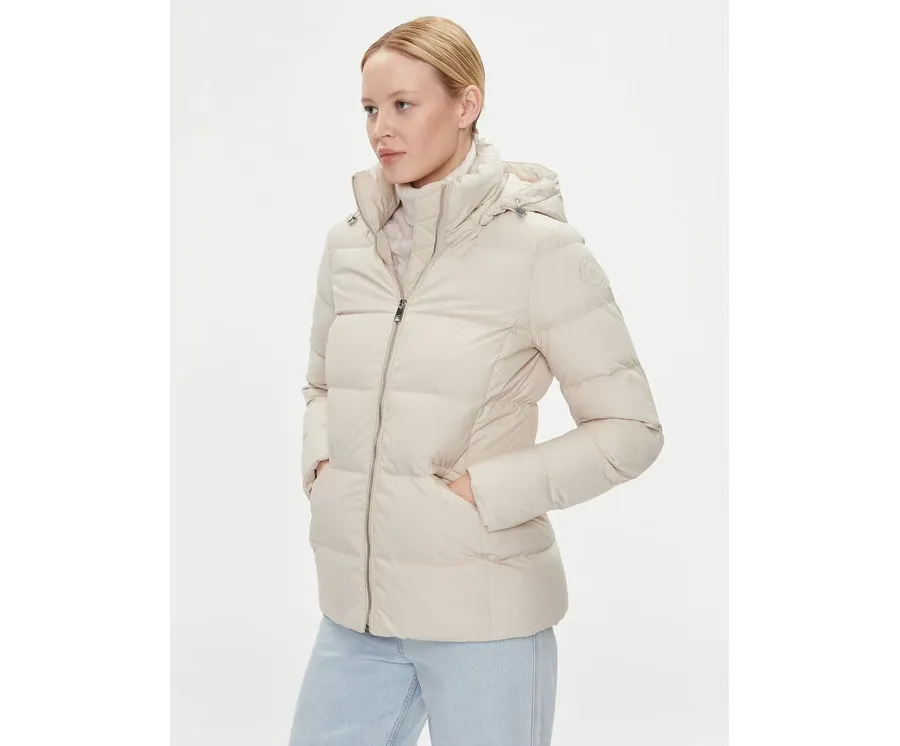 obrazek 1 Tommy Hilfiger Kurtka puchowa WW0WW38934 Beżowy Regular Fit