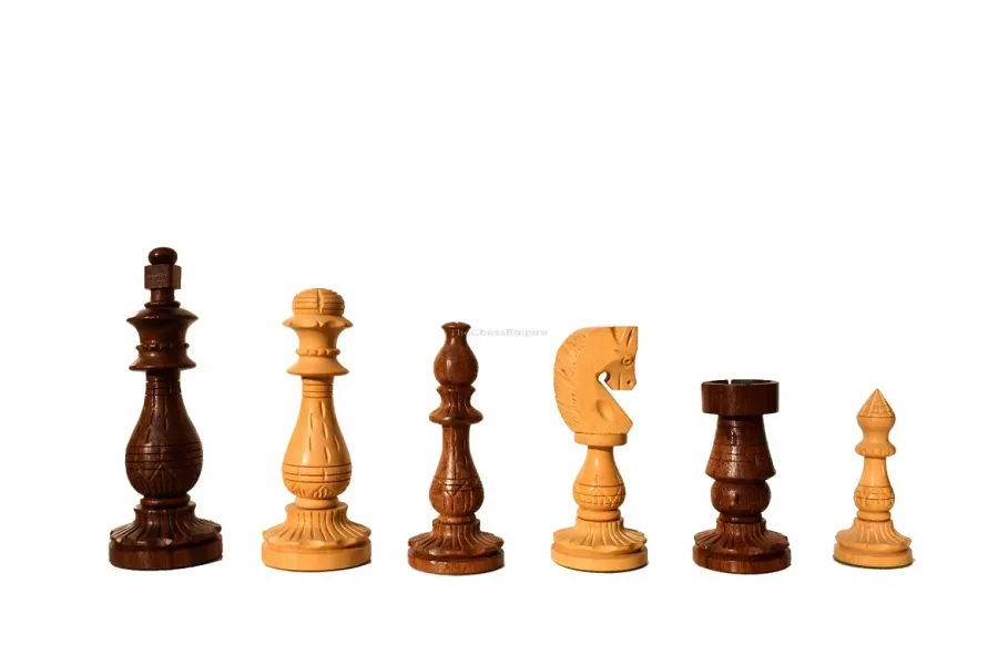 obrazek 6 Gustowny składany zestaw szachowy - The Chess Empire