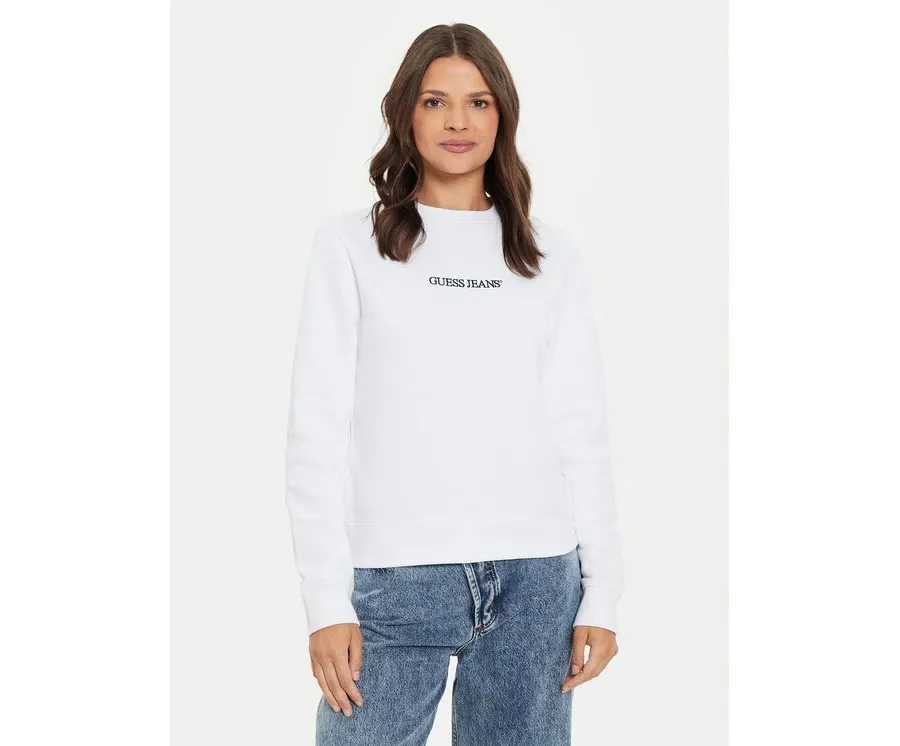 obrazek 1 Guess Jeans Bluza W4YQ10 KC811 Biały Regular Fit