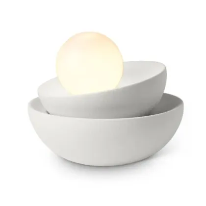 Zdjęcie Wyjątkowa lampa ceramiczna Sphere na biurko