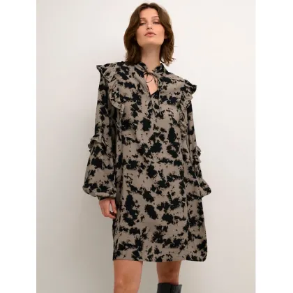 Zdjęcie Karen by Simonsen Sukienka codzienna Kalinkakb 10104573 Brązowy A-Line Fit