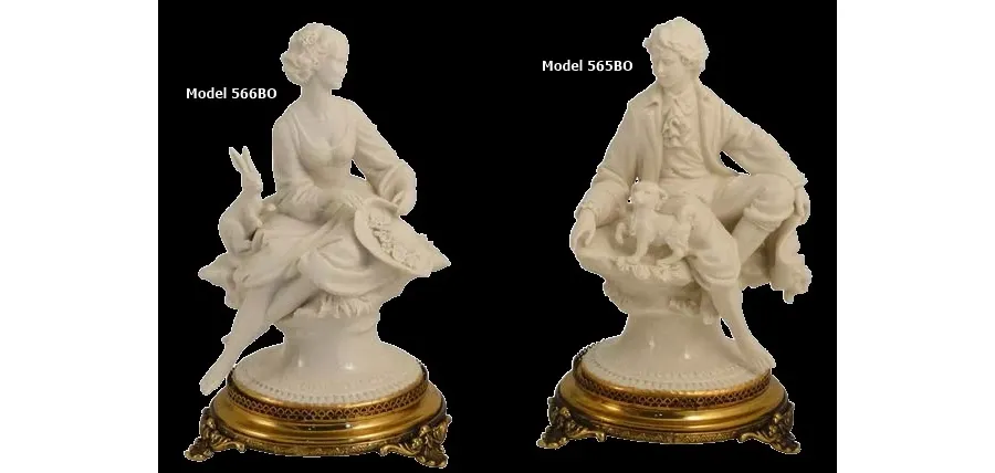 obrazek 1 Przepiękne figurki kobiety i mężczyzny