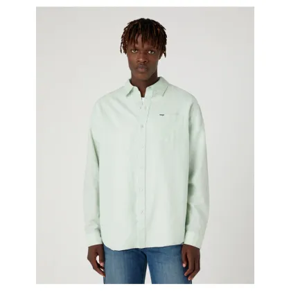 Zdjęcie Wrangler Koszula W5D6LOX6U 112330800 Turkusowy Relaxed Fit