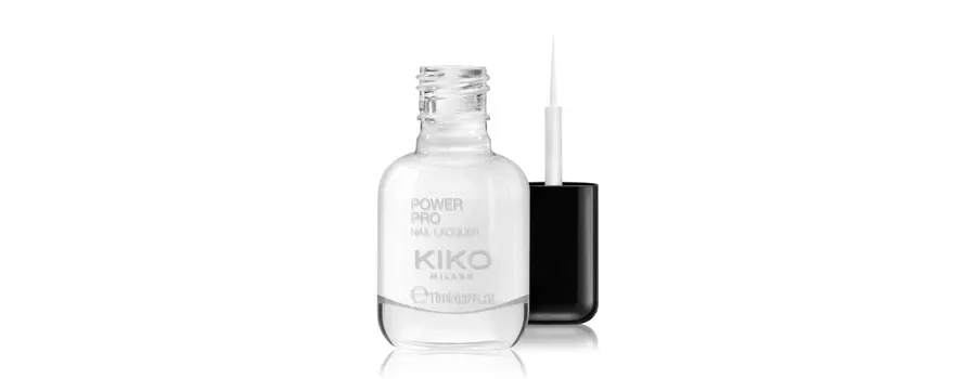 obrazek 1 KIKO Milano Power Pro Nail Lacquer Lakier do paznokci 11 ml 02 French White