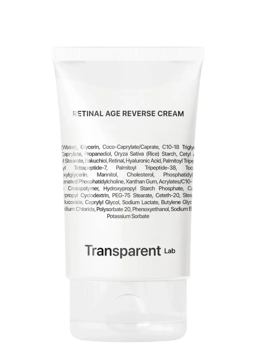 obrazek 1 Transparent Lab Przeciwstarzeniowy krem z retinalem (0,03%) 50 ml