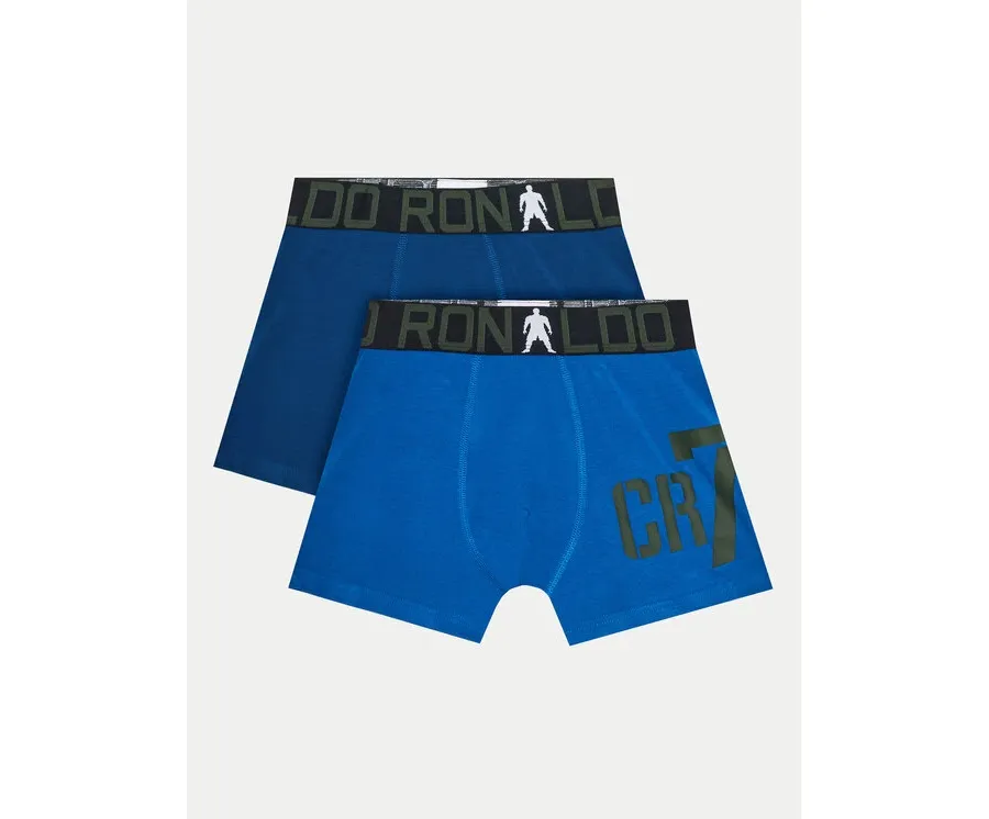 obrazek 1 Cristiano Ronaldo CR7 Komplet 2 par bokserek 84100-51 Niebieski
