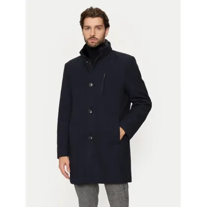 Zdjęcie Pierre Cardin Płaszcz przejściowy C4 82600/6101/6315 Granatowy Regular Fit