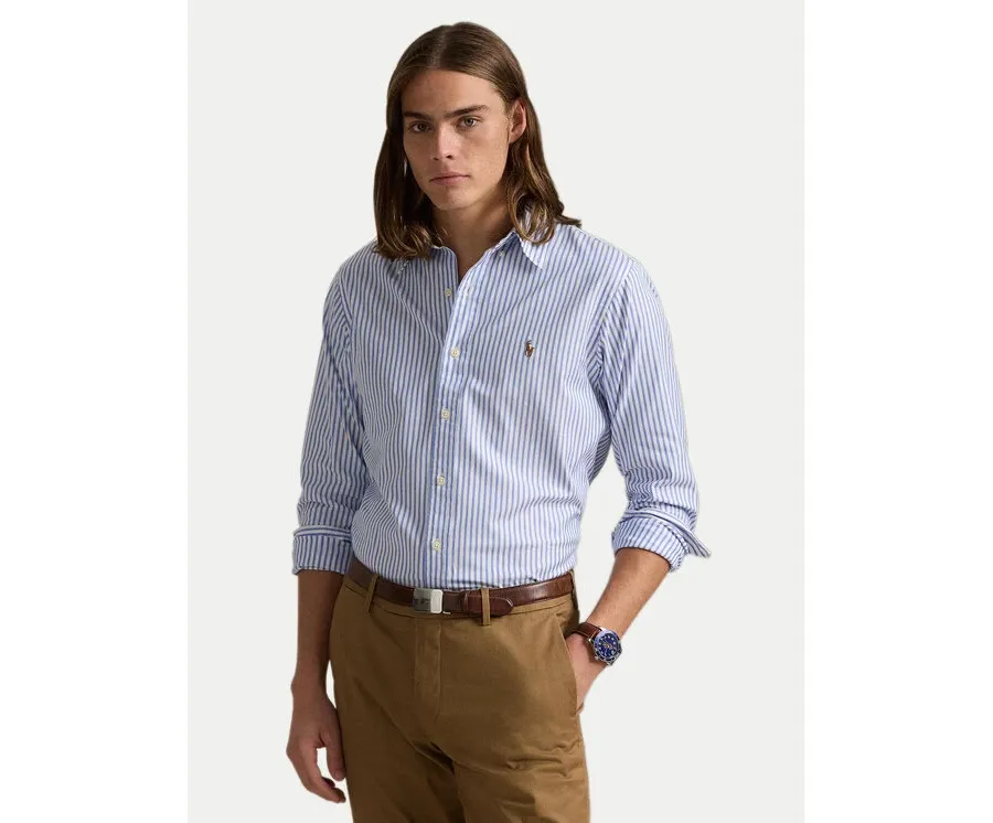obrazek 1 Polo Ralph Lauren Koszula 710886462003 Błękitny Custom Fit