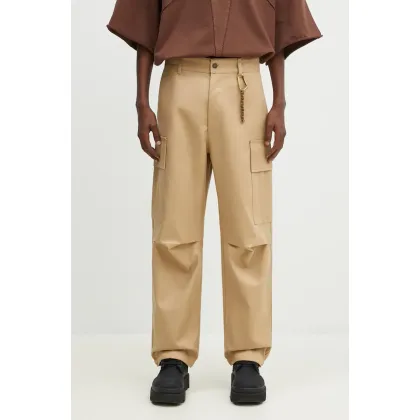 Zdjęcie DARKPARK spodnie bawełniane Saint kolor beżowy proste MTR19.FAC46.0085