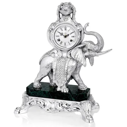 Picture Exclusive clock with an elephant