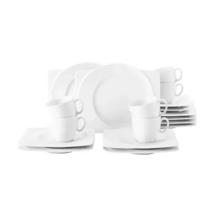 Zdjęcie Stylowy 18-elementowy serwis kawowy z porcelany - Seltmann Weiden