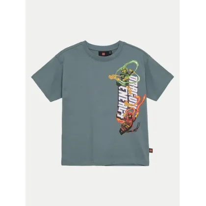 Zdjęcie LEGO T-Shirt Ninjago 12011428 Zielony Regular Fit