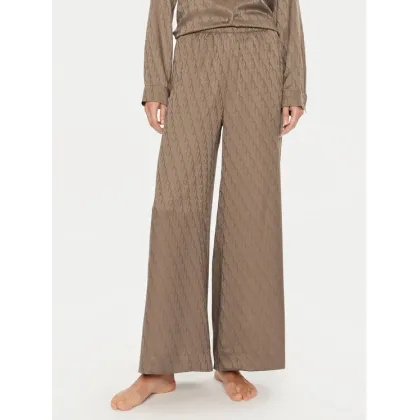 Zdjęcie Calvin Klein Spodnie piżamowe 000QS7304E Brązowy Relaxed Fit