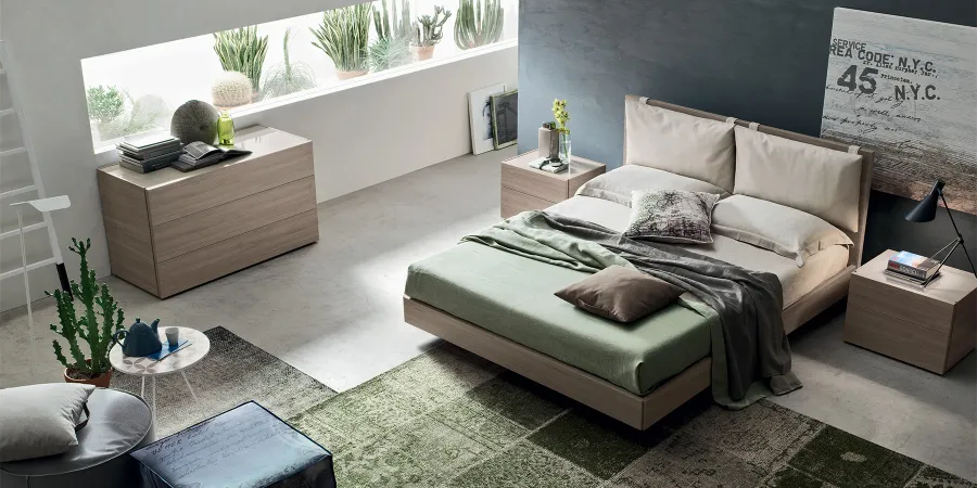 obrazek 1 Designerskie i  nowoczesne łóżko dla dwojga - Maronese Acf
