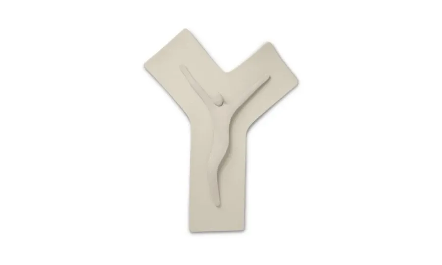 obrazek 4 Ceramiczna rzeźba Pana Jezusa na krzyżu