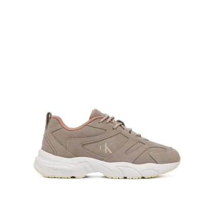 Zdjęcie Calvin Klein Jeans Sneakersy Retro Tennis Low Mg Mix Media Wn YW0YW01639 Beżowy