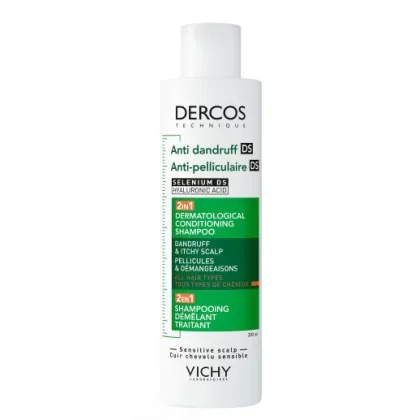 Zdjęcie Vichy Dercos Szampon przeciwłupieżowy z odżywką 2w1