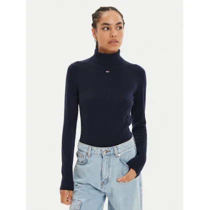 Zdjęcie Tommy Jeans Golf Essential DW0DW19686 Granatowy Regular Fit