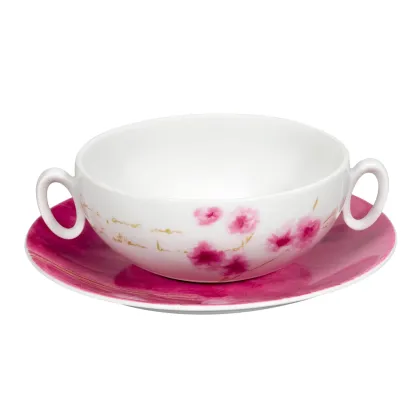 Picture Luxurious porcelain Consomme cup from the oriental Arigato - Vista Alegre collection