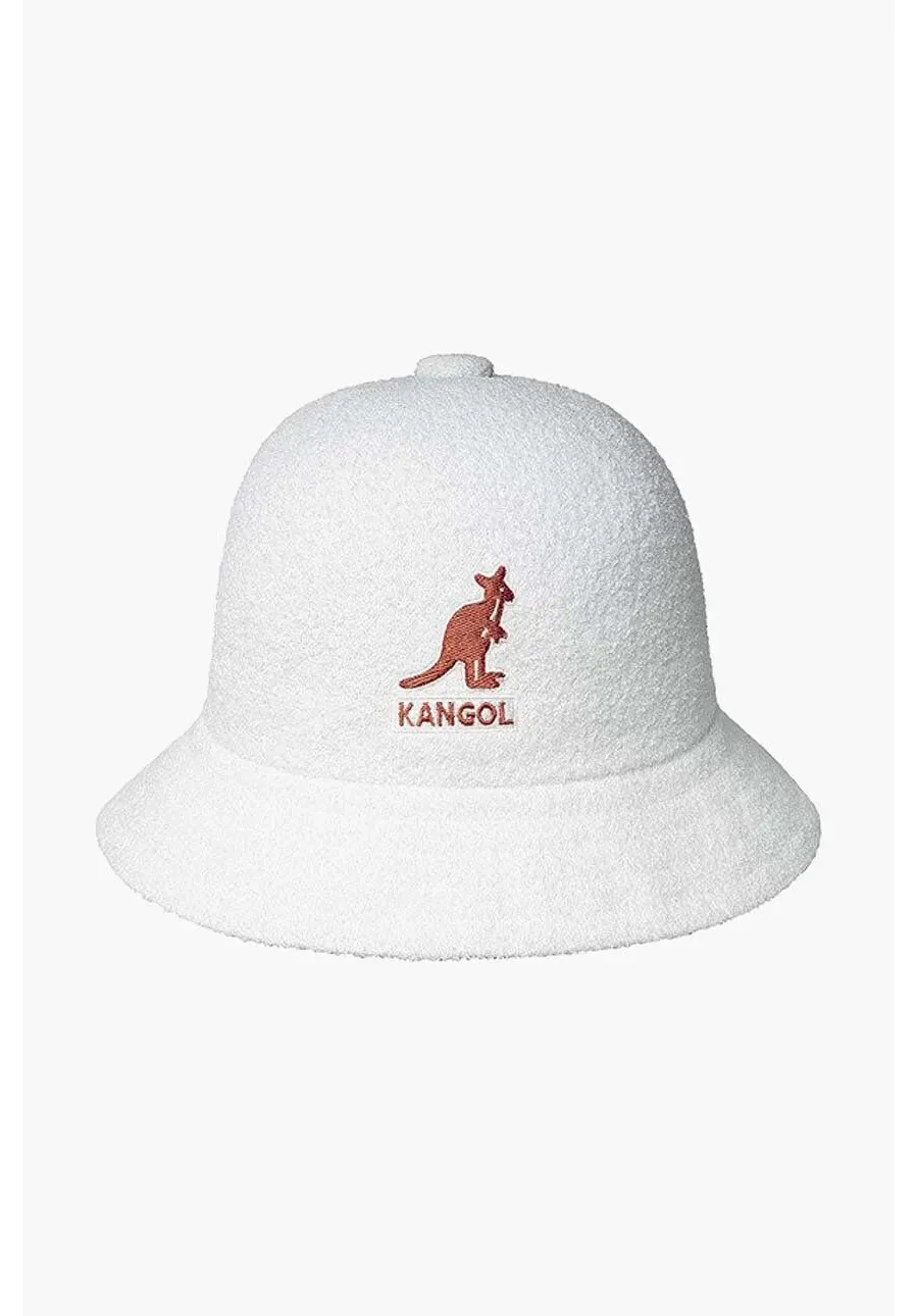 obrazek 1 Kangol kapelusz Big Logo Casual kolor biały K3407 WHITE K3407.WHITE-WHITE