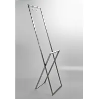 Zdjęcie Ekskluzywny stojący wieszak na ręczniki z haczykami do łazienki – 3SC