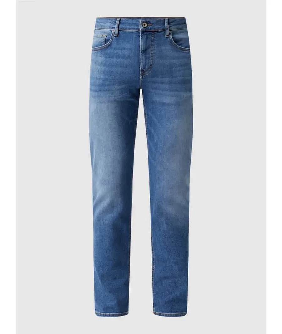obrazek 1 Jeansy o kroju modern fit z dodatkiem streczu model ‘Mitch’