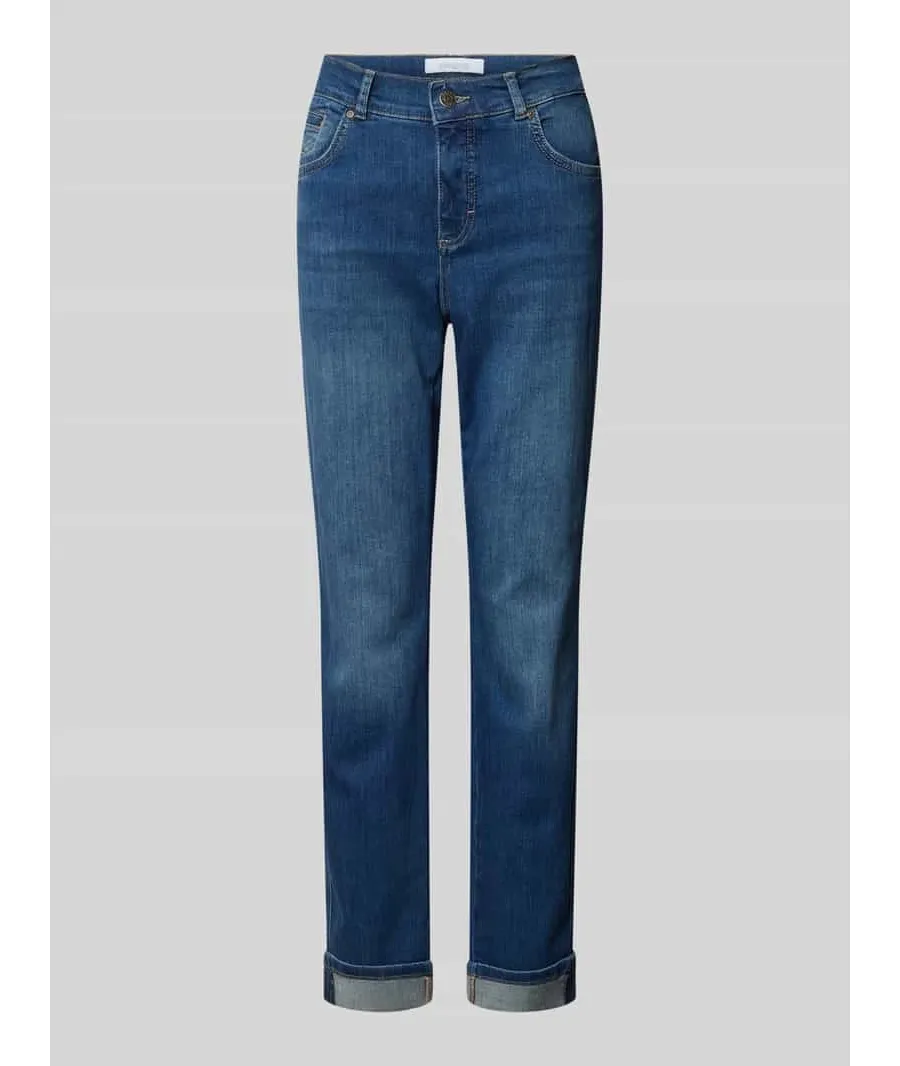 obrazek 1 Jeansy o skróconym kroju regular fit model ‘DARLEEN’