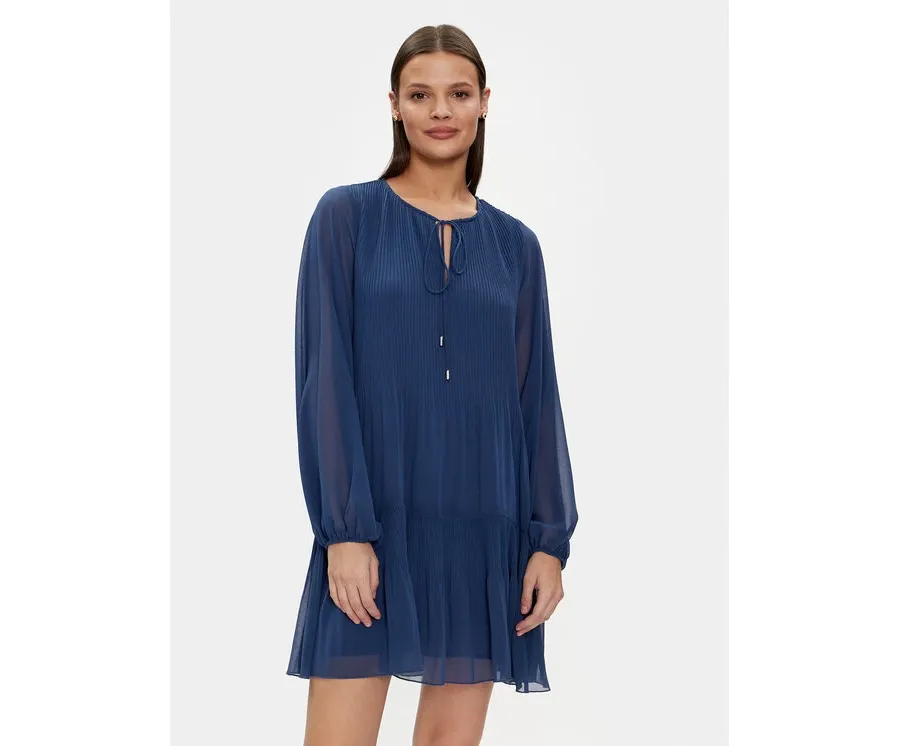 obrazek 1 Liu Jo Sukienka codzienna MA4106 T5975 Granatowy Regular Fit