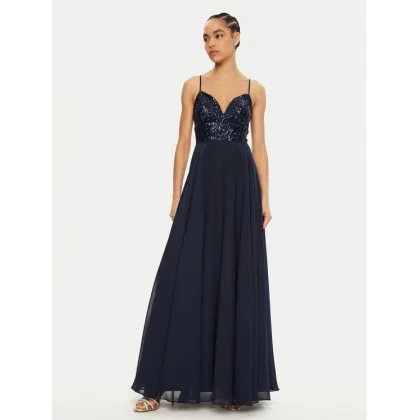 Zdjęcie Swing Sukienka wieczorowa 5AI09500 Granatowy Regular Fit