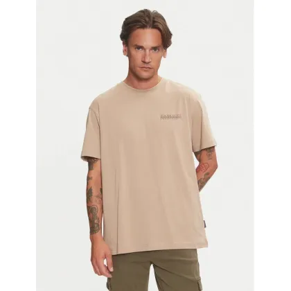 Zdjęcie Napapijri T-Shirt Albula NP0A4I34 Beżowy Relaxed Fit