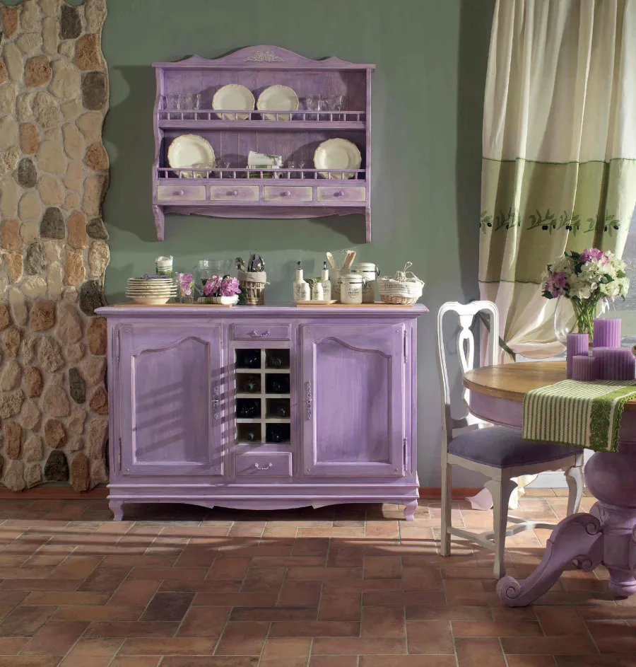 obrazek 1 Luksusowy prowansalski kredens na wino - Interiors Italia