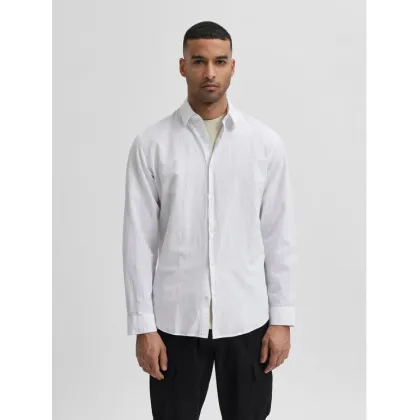 Zdjęcie Selected Homme Koszula 16078867 Biały Slim Fit