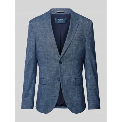 Zdjęcie Marynarka o kroju slim fit z tkanym wzorem