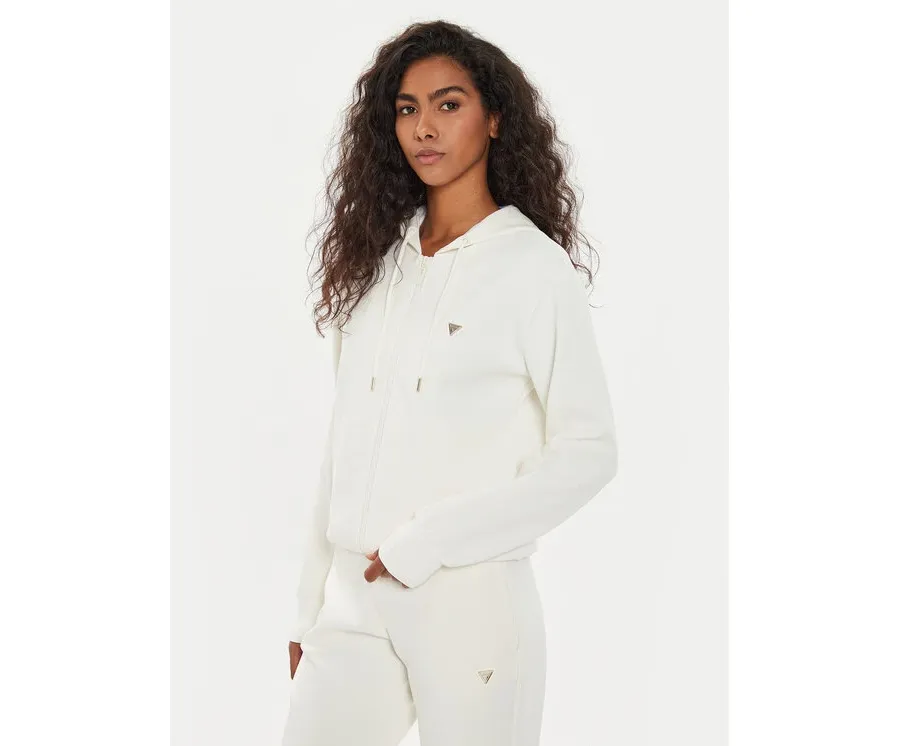 obrazek 1 Guess Bluza V4YQ06 KCAY2 Écru Regular Fit